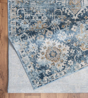 Noble - 5'3" X 7'3" Area Rug - Blue - R&R Furniture Gallery (Fountain Valley, CA)