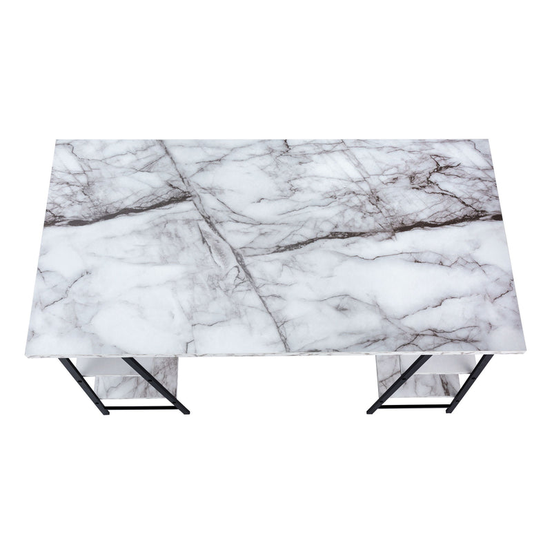 Computer Desk For Home Office, Laptop, Storage Shelves, Contemporary & Modern - R&R Furniture Gallery (Fountain Valley, CA)