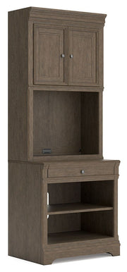 Janismore - Bookcase - Weathered Gray - R&R Furniture Gallery (Fountain Valley, CA)