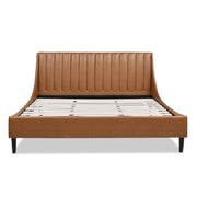 Aspen - Vertical Tufted Modern Headboard Platform Bed Set - R&R Furniture Gallery (Fountain Valley, CA)