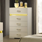 Chest w/ LED, Beige - FM72015BG-C