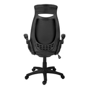 Office Chair, Adjustable Height, Swivel, Ergonomic, Armrests, Contemporary & Modern - R&R Furniture Gallery (Fountain Valley, CA)