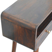 Solid Wood Curved Console Table - R&R Furniture Gallery (Fountain Valley, CA)
