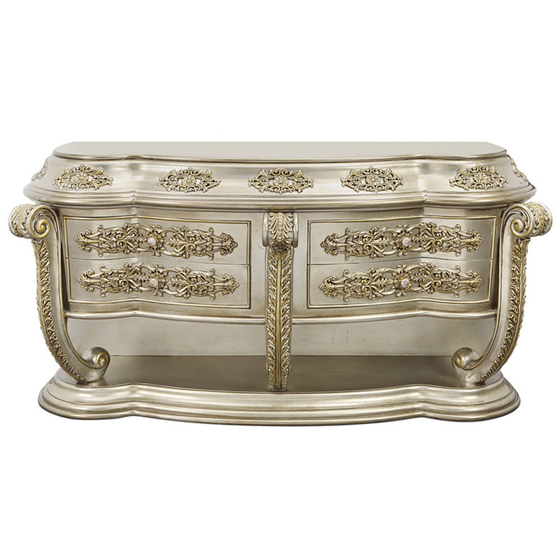 Danae - Dresser - Champagne & Gold - R&R Furniture Gallery (Fountain Valley, CA)