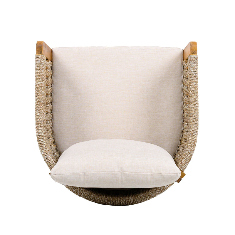 Outdoor Dining Chairs With Mix Rope Handles (Set of 2) - R&R Furniture Gallery (Fountain Valley, CA)