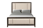 Upholstered Headboard & Footboard With Traditional Styling Bed - R&R Furniture Gallery (Fountain Valley, CA)