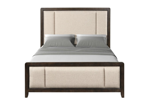 Upholstered Headboard & Footboard With Traditional Styling Bed - R&R Furniture Gallery (Fountain Valley, CA)
