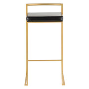 Lumi Source Fuji contemporary glam barstool with quality construction, featuring sleek design and modern style for stylish seating.