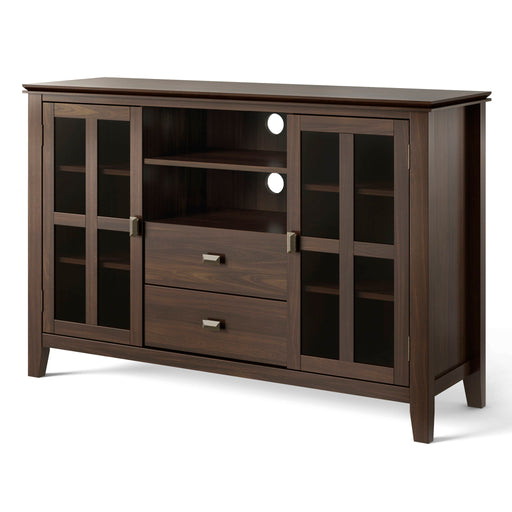 Artisan - Handcrafted Tall TV Media Stand - R&R Furniture Gallery (Fountain Valley, CA)