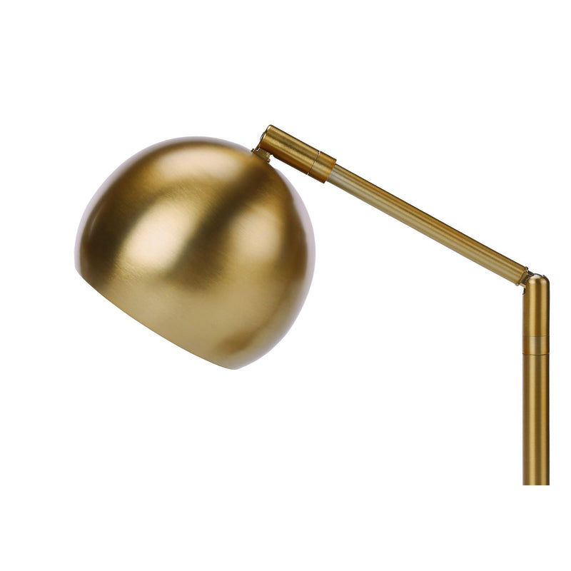 Contemporary gold table lamp by 8th Street with sleek design and modern lighting for stylish home decor.