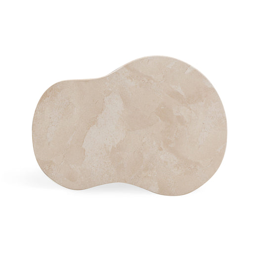 Zaya - Faux Marble Side Table - Rose - R&R Furniture Gallery (Fountain Valley, CA)