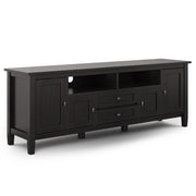 Warm Shaker - TV Media Stand - Hickory Brown - R&R Furniture Gallery (Fountain Valley, CA)