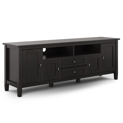 Warm Shaker - TV Media Stand - Hickory Brown - R&R Furniture Gallery (Fountain Valley, CA)