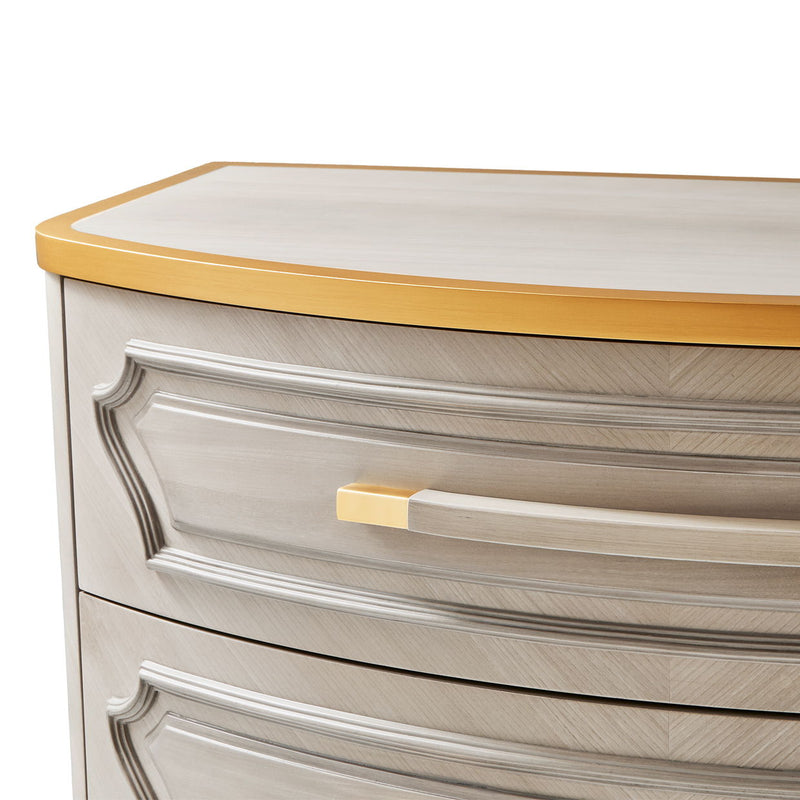 St. Charles - 5-Drawer Highboy Chest - Dove Gray - R&R Furniture Gallery (Fountain Valley, CA)