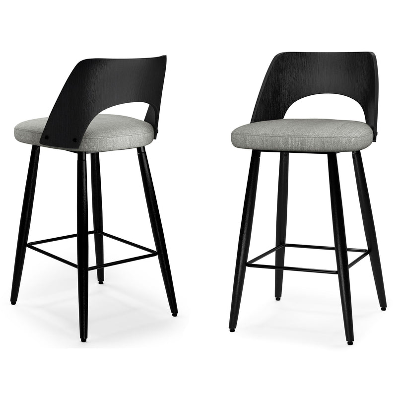 Callie - Upholstered Counter Height Stool (Set of 2) - R&R Furniture Gallery (Fountain Valley, CA)