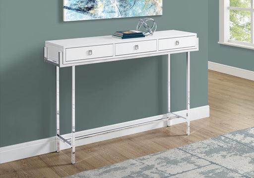 Accent Console Table For Entryway, Storage Drawer, Contemporary & Modern - R&R Furniture Gallery (Fountain Valley, CA)