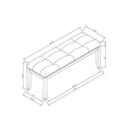 Oceanic - Dining Bench - Gray - R&R Furniture Gallery (Fountain Valley, CA)