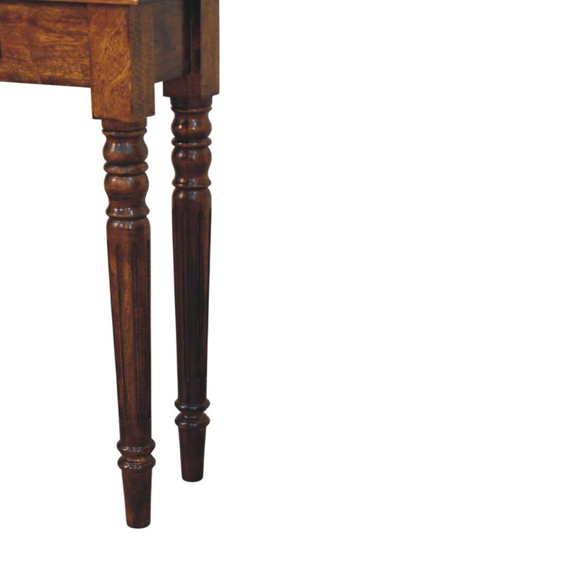 Turned Legs Drawer Console Table - R&R Furniture Gallery (Fountain Valley, CA)