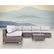 Seating Set With Cushions Handcrafted Wicker Design - R&R Furniture Gallery (Fountain Valley, CA)