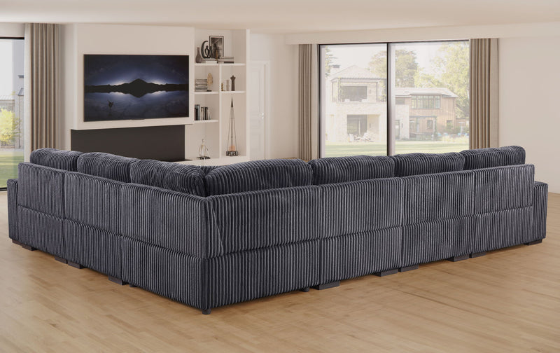Nadine - Modular Corner Sectional Sofa With Left Facing Chaise - R&R Furniture Gallery (Fountain Valley, CA)