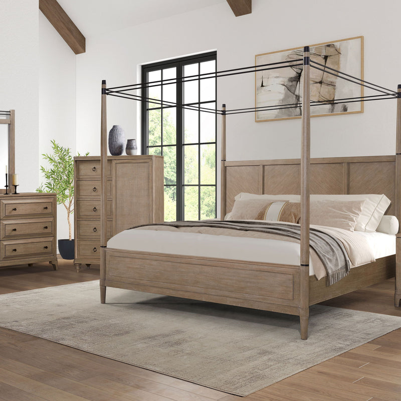 6 Drawer Dresser - Sand - Wood - R&R Furniture Gallery (Fountain Valley, CA)
