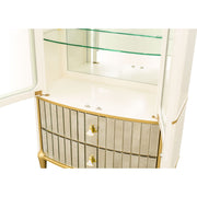 Scotts Square - Display Cabinet - Light Champagne - R&R Furniture Gallery (Fountain Valley, CA)