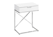 Accent Side Table, Storage Drawer, Spacious Tabletop, Contemporary & Modern - R&R Furniture Gallery (Fountain Valley, CA)