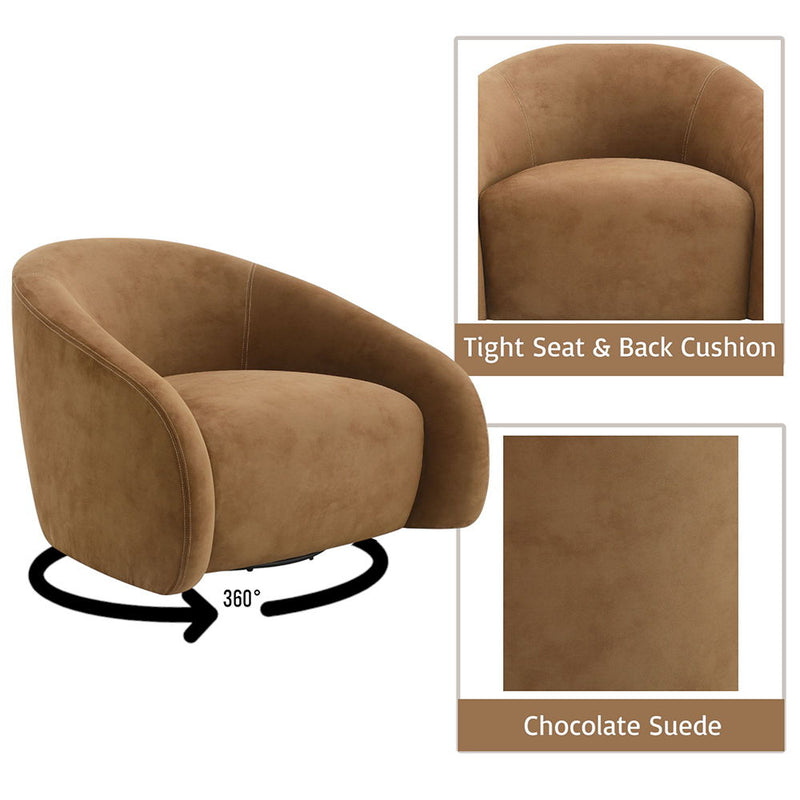 Zoey - Accent Chair With Swivel