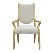 Scotts Square - Dining Arm Chair - Light Champagne - R&R Furniture Gallery (Fountain Valley, CA)