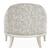 La Marisia - Chenille Accent Chair - Tranquil / Light Champagne - R&R Furniture Gallery (Fountain Valley, CA)