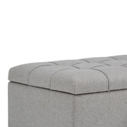 Sienna - Upholstered Storage Ottoman Bench - R&R Furniture Gallery (Fountain Valley, CA)