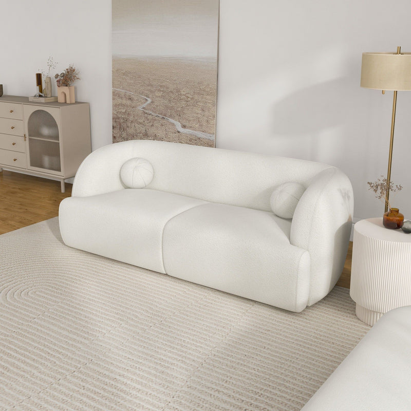 Anna - French Boucle Sofa - R&R Furniture Gallery (Fountain Valley, CA)