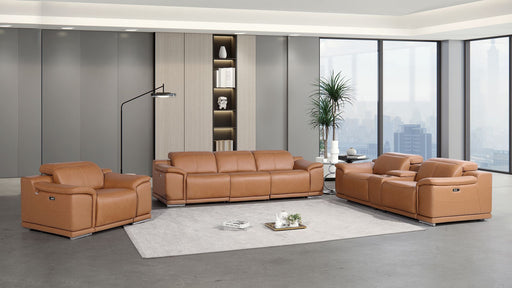 9762 - 7-Piece Modular Power Reclining Sofa, Loveseat And Chair Set With 5 Power Recliners In - R&R Furniture Gallery (Fountain Valley, CA)