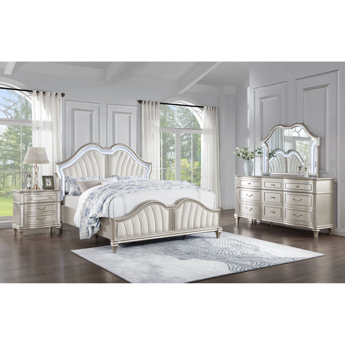 Evangeline - 4 Piece Bedroom Set