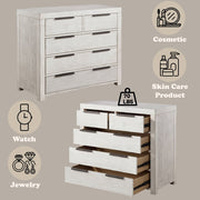 Celerina - Chest - Weathered White - R&R Furniture Gallery (Fountain Valley, CA)
