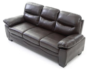 Glory Furniture Marta stationary sofa with plush cushions and modern design, shown in a cozy living room setting.