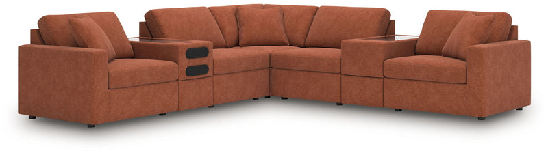 Modmax - Sectional - Spice - R&R Furniture Gallery (Fountain Valley, CA)