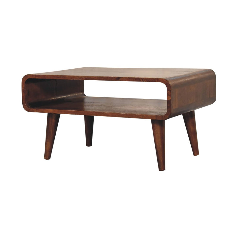 Solid Wood Open Media Unit - R&R Furniture Gallery (Fountain Valley, CA)