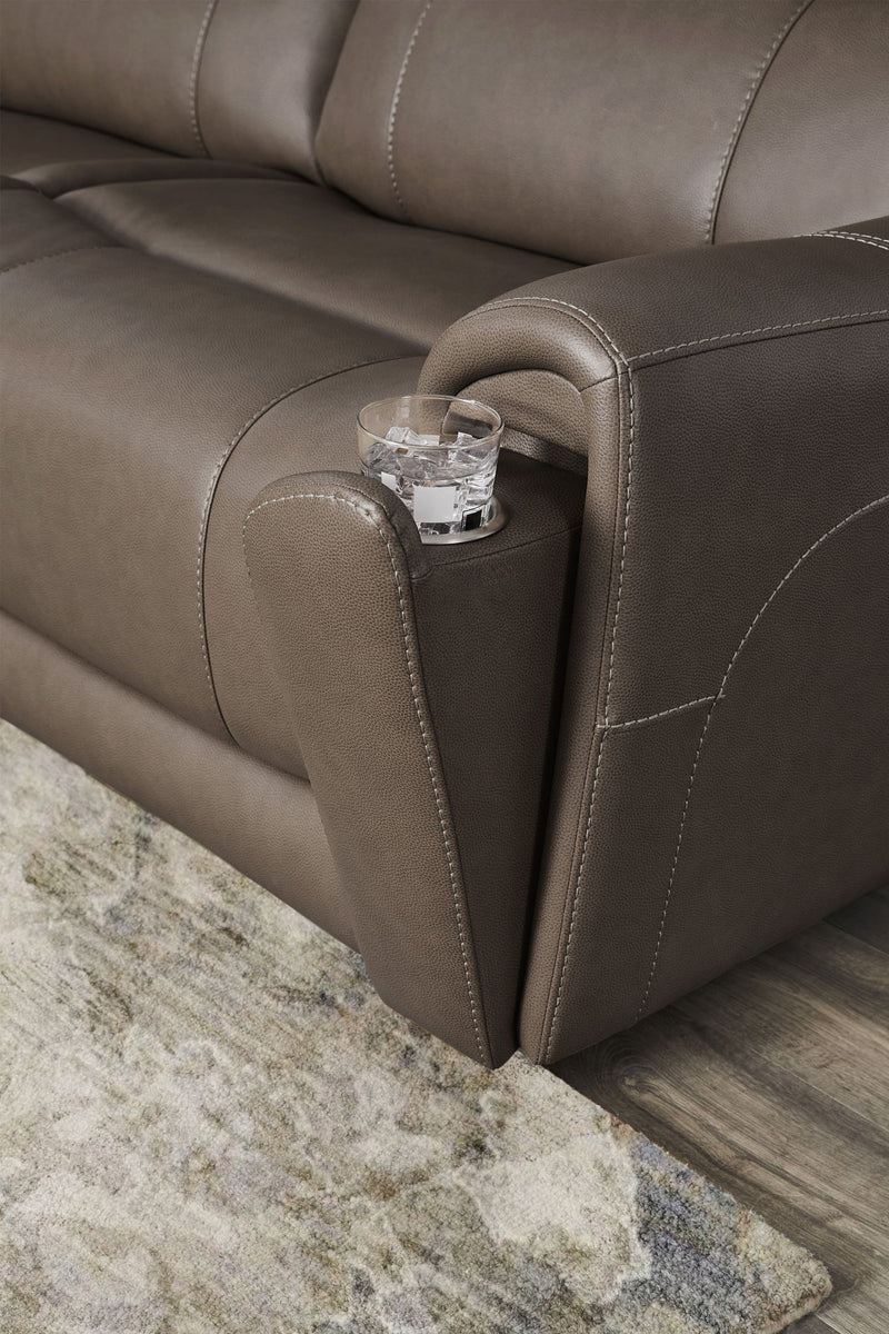 Hancock - Zero Gravity Power Reclining Sectional With Power Adjustable Headrests