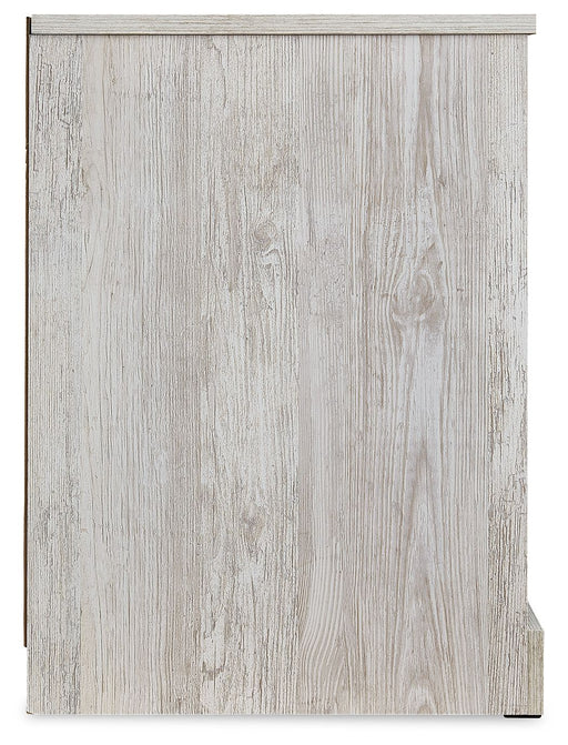 Paxberry - One Drawer Night Stand - Open Cubby - Whitewash - R&R Furniture Gallery (Fountain Valley, CA)