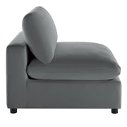 Caylie - Modular 5 Piece Sectional - Charcoal - R&R Furniture Gallery (Fountain Valley, CA)