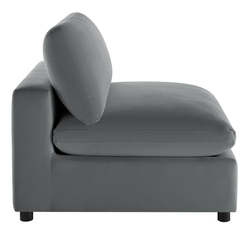 Caylie - Modular 5 Piece Sectional - Charcoal - R&R Furniture Gallery (Fountain Valley, CA)