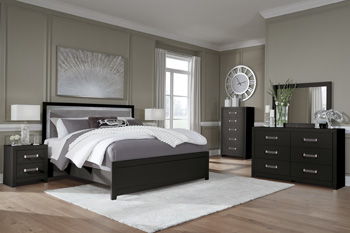 Maeling - Upholstered Panel Headboard - R&R Furniture Gallery (Fountain Valley, CA)