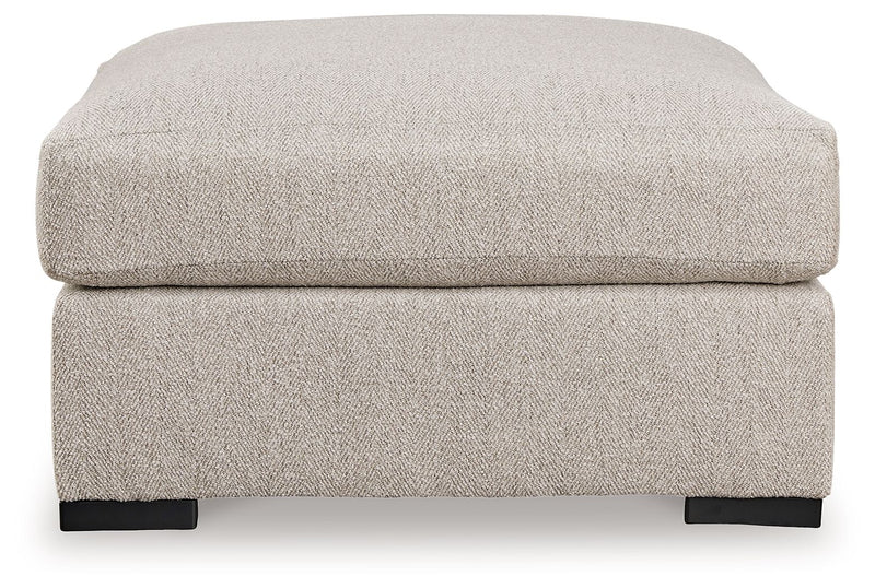 Ballyton - Oversized Accent Ottoman - Sand - R&R Furniture Gallery (Fountain Valley, CA)
