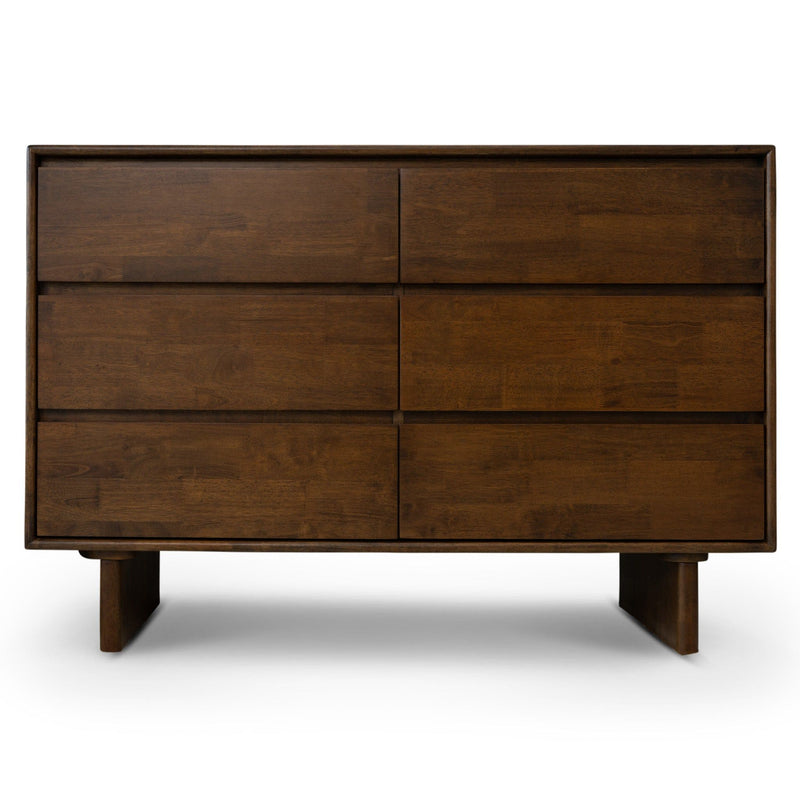Dubrovnik - Dresser With 6 Drawers - Brown - R&R Furniture Gallery (Fountain Valley, CA)