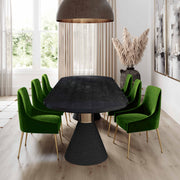 Beatrix - Velvet Side Chair - R&R Furniture Gallery (Fountain Valley, CA)