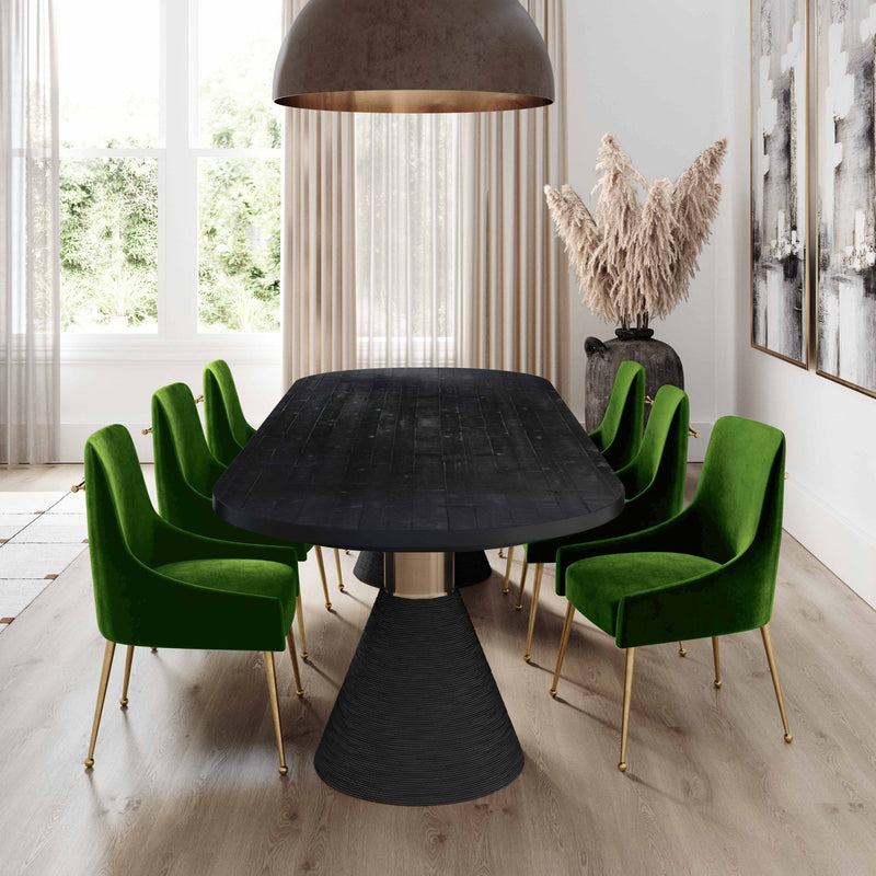 Beatrix - Velvet Side Chair - R&R Furniture Gallery (Fountain Valley, CA)