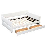 Upholstered Platform Bed With USB Charging - R&R Furniture Gallery (Fountain Valley, CA)