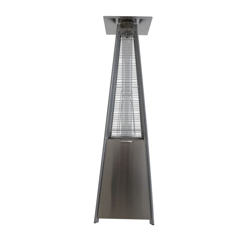 40, 000 Btu Propane Standing Patio Heater Stainless Steel - R&R Furniture Gallery (Fountain Valley, CA)