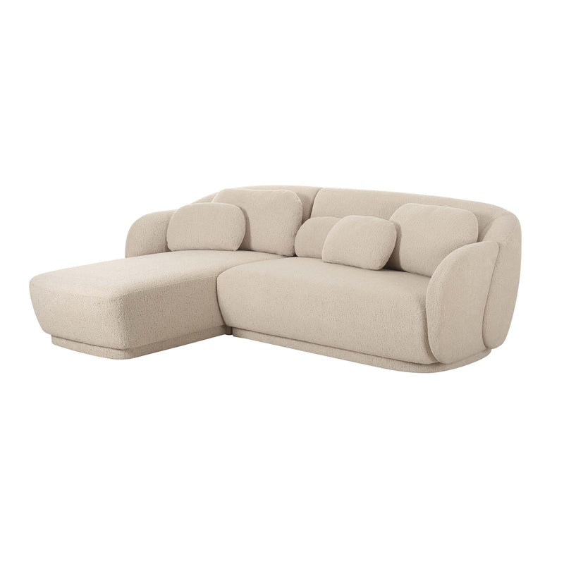 Misty - Boucle Sectional - R&R Furniture Gallery (Fountain Valley, CA)